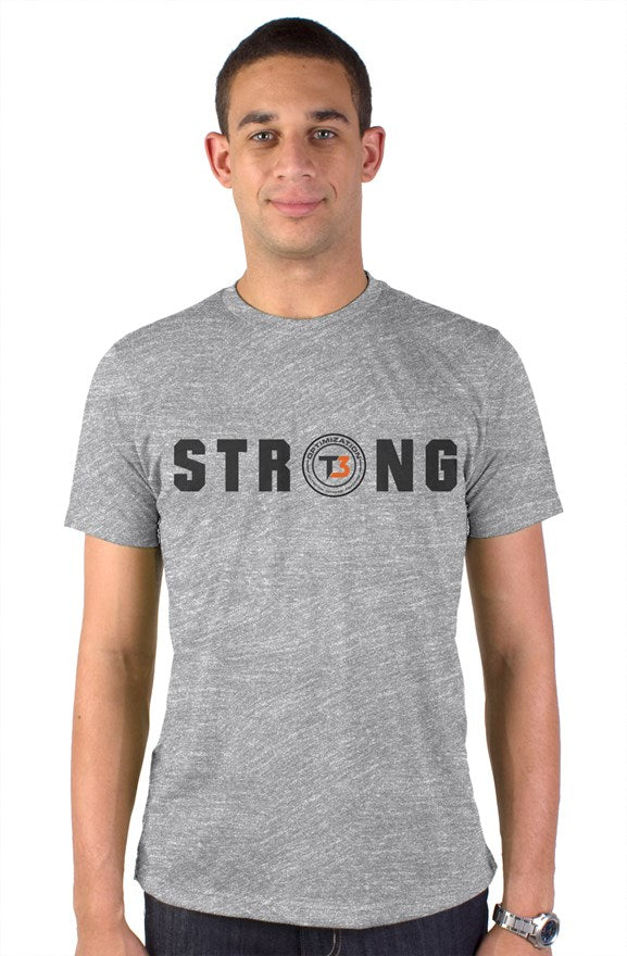 Strong- Heather Grey