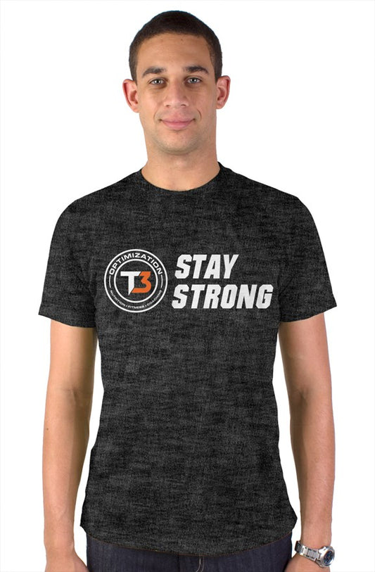 Stay Strong- Heather Graphite 