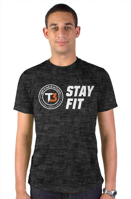 Stay Fit- Heather Graphite 