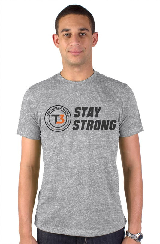 Stay Strong- Heather Grey 