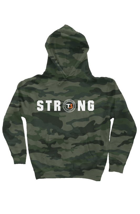 Strong- Camo Hoodie